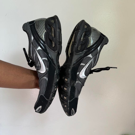 Unisex black Metallic silver Nike Air Max - image 8