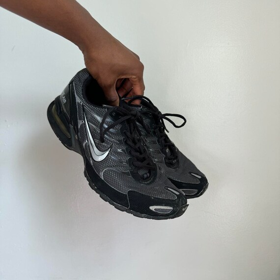 Unisex black Metallic silver Nike Air Max - image 2