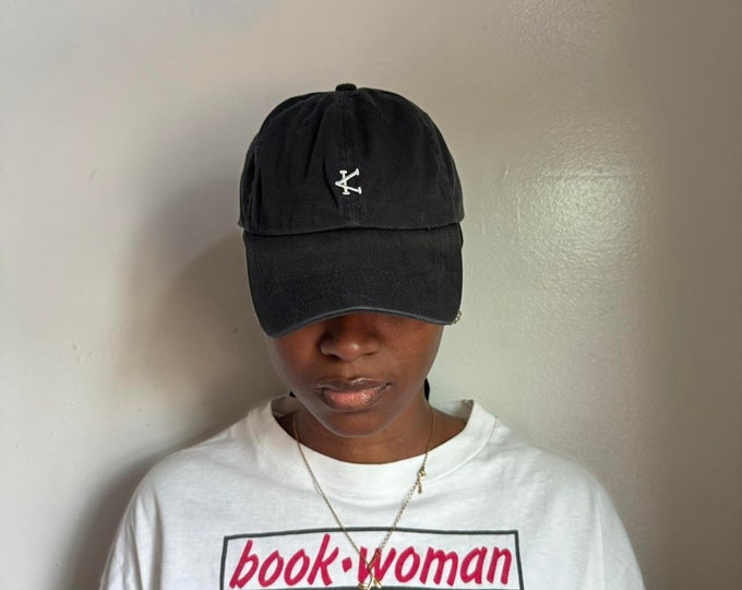 Vintage black IA faded ajustable cap