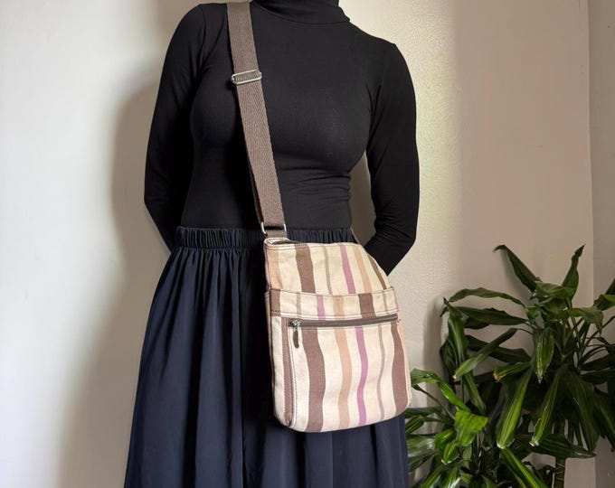Vintage grunge crossbody/shoulder boho bag