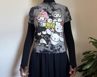 Sanrio Hello Kitty & Friends tie-dye graphic T-shirt - S