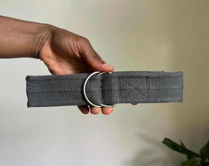 Y2K Woven double D-ring skater belt fits like M/L