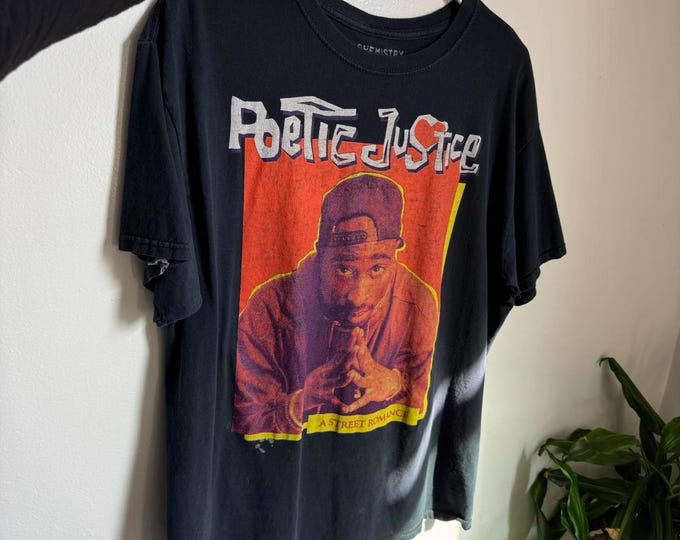 Vintage 90s Poetic Justice a street romance T-shirt size L