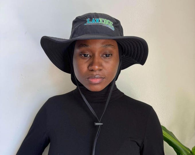 Vintage LaxEdge travellers Hiking/sun protection bucket hat One size/25"