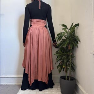 Free People Extratropical Gauze boho whimsygoth Maxi Dress - L image 5