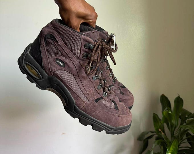 Vintage Nevados Unisex lace up chunky sole outdoors hiking boots size Men 10.5