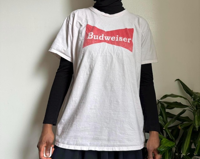 Vintage Budweiser streetwear T-shirt size XL