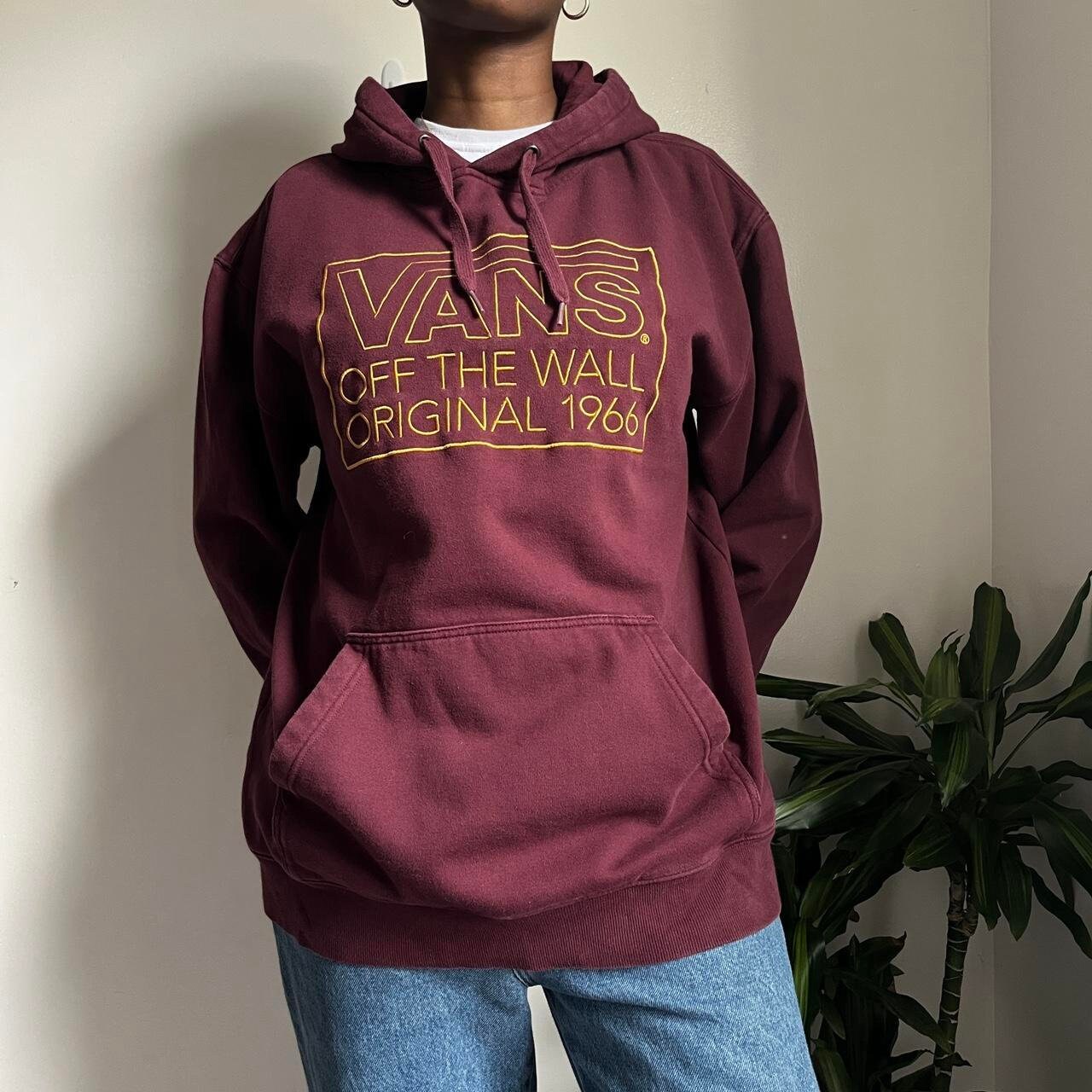 Purple vans hoodie hotsell