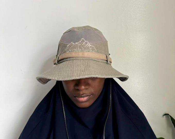 Vintage Travellers Hikingtraveling Sun Protection bucket hat