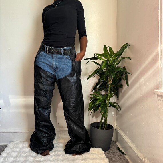 パンツ Cbrumes vintage bootcut leather pants パンツ Cbrumes vintage bootcut leather pants GAP Boot Cut