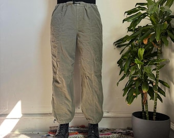 Gorpcore Corduroy Cargo Parachute Pants size M