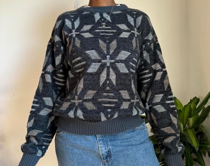 Vintage Long sleeves pullover knit sweater