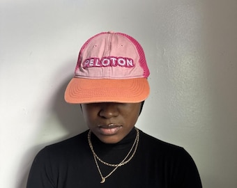 Vintage Peloton Colorblock Trucker Hat