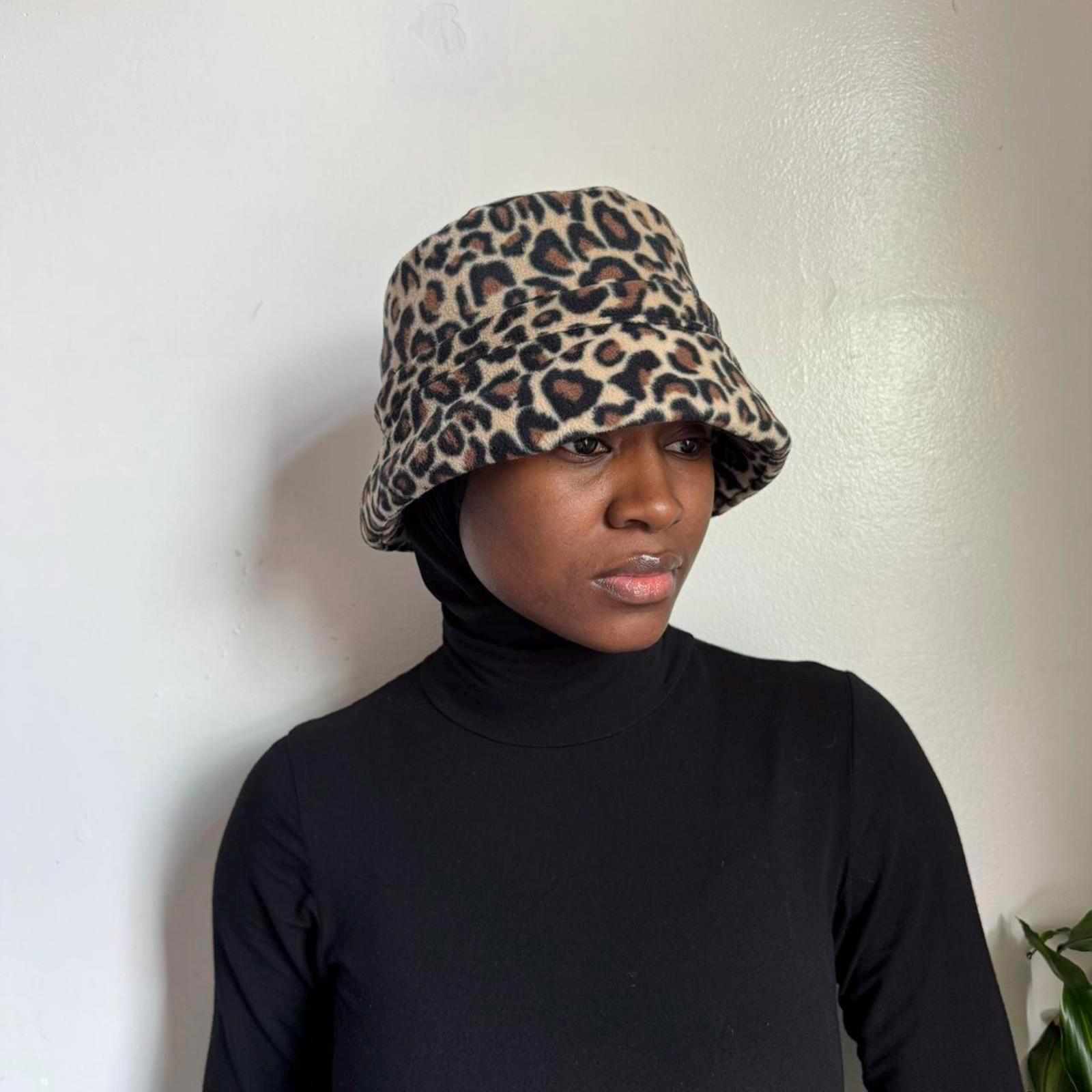 Vintage Leopard Bucket Hat - Etsy