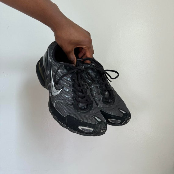 Unisex black Metallic silver Nike Air Max - image 3