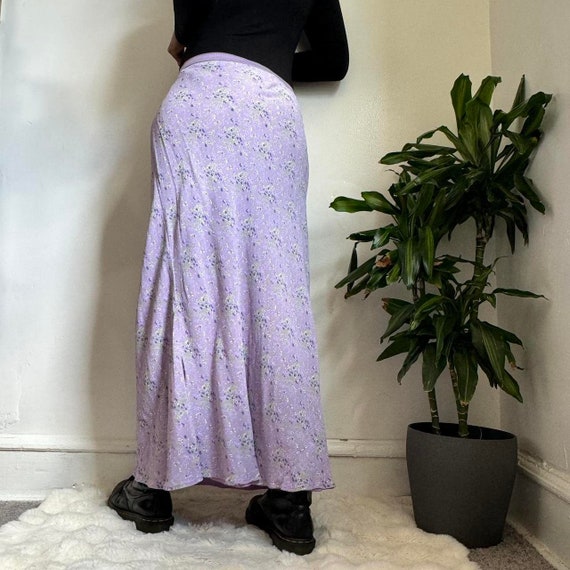 Floral straight midi skirt - image 5