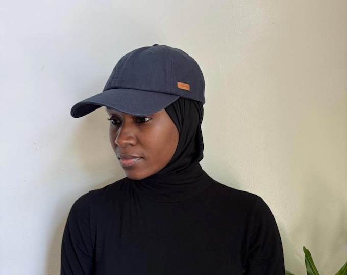 Vintage Cole Haan black adjustable cap one size