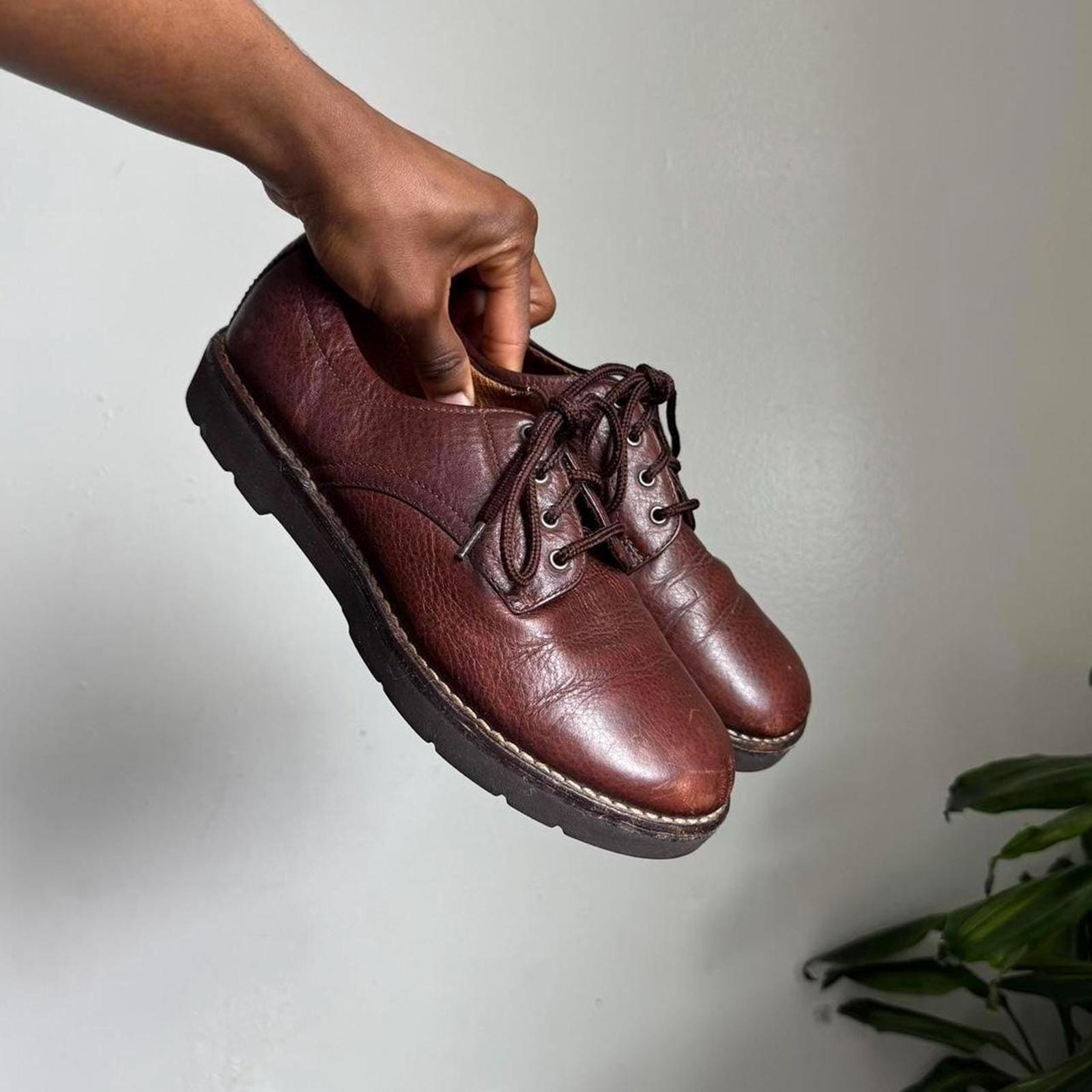 Italian Made Y2K Vintage Chunky Bowling Style Oxford 10D Oxford Shoes Y2k - Etsy main image 4