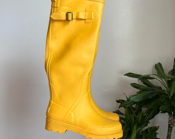 Eddie Bauer knee high rain boots