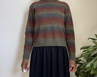 Vintage 90s Talbots Merino Wool GrandpaCore Sweater size L