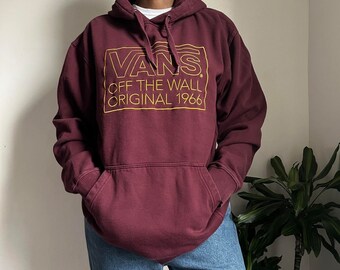 Vans Burgundy Hoodie