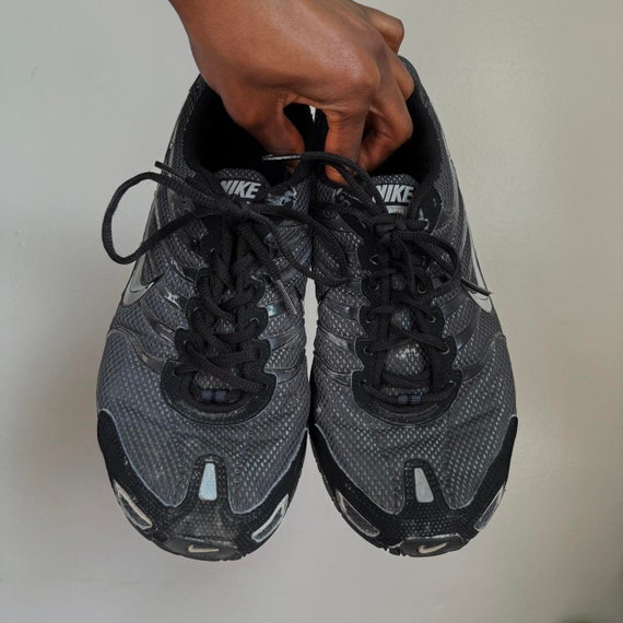 Unisex black Metallic silver Nike Air Max - image 5