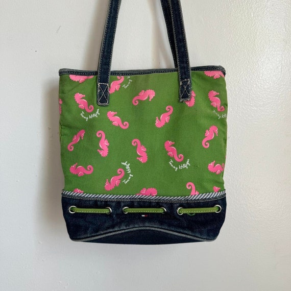 Pink Unicorn denim tote bag - image 2