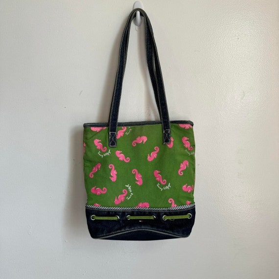 Pink Unicorn denim tote bag - image 1