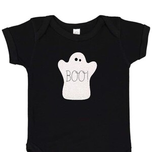 Boo! Ghost Iron On Onesie / Bodysuit Decal