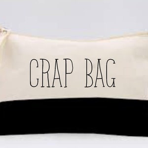 Crap Bag Iron On Decal