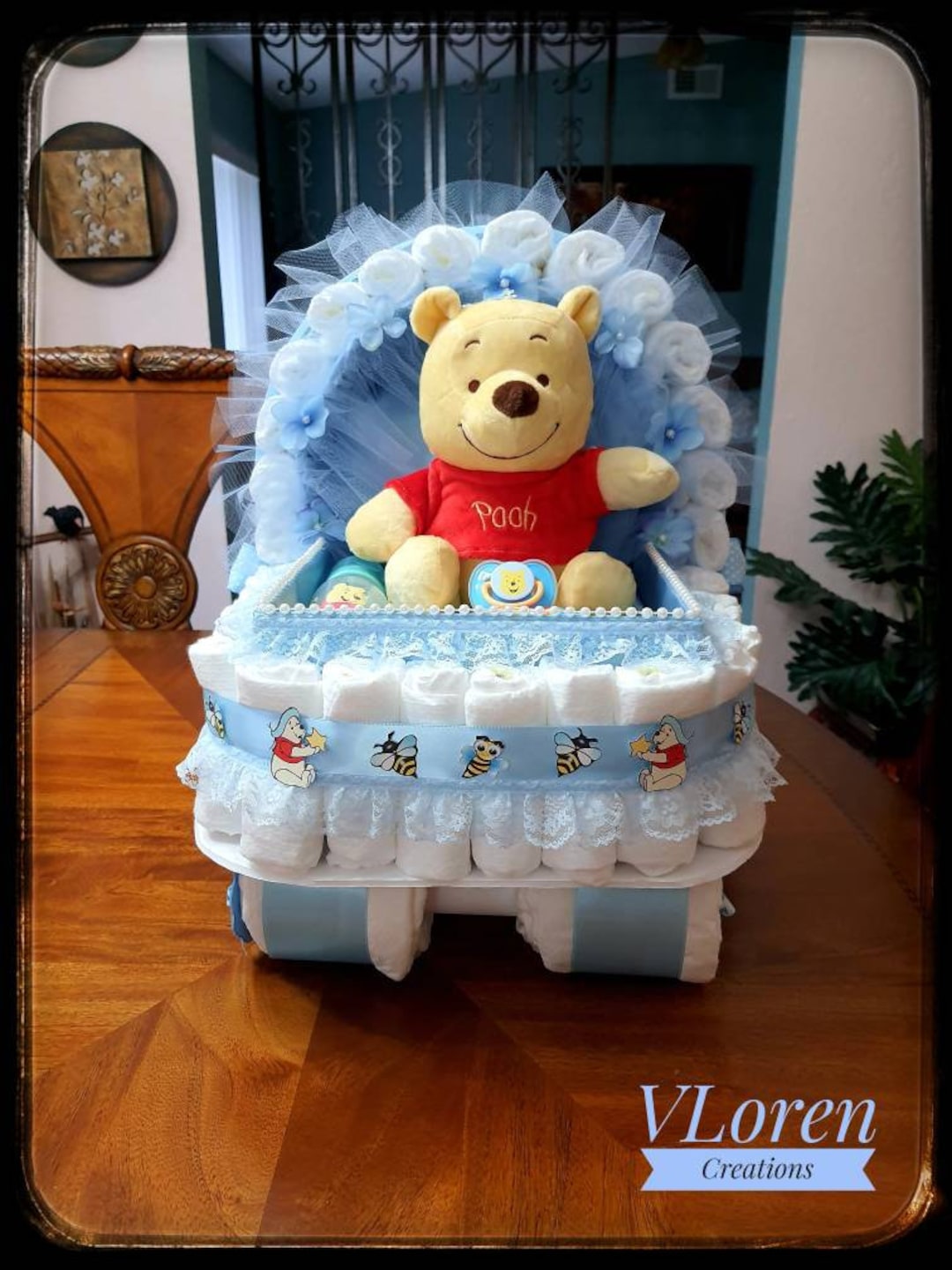 Pooh Bear Coming Home Baby Set Birth Gift Coming Home 