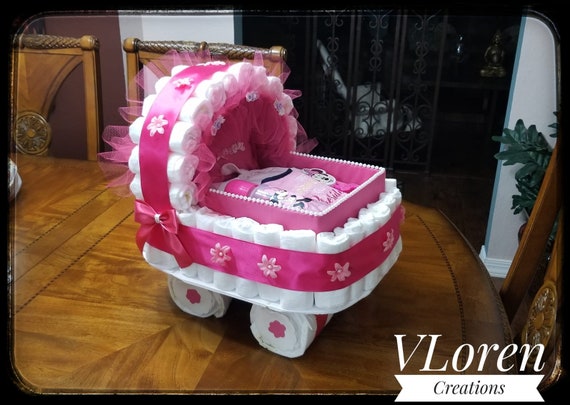 pink bassinet stroller