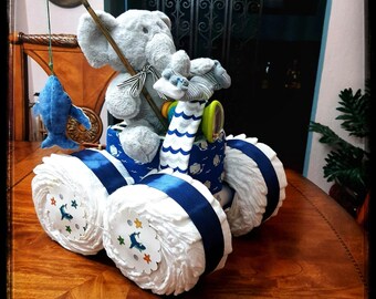 Four Wheeler Motorcycle Diaper Wheeler Diaper Cake Unique Baby