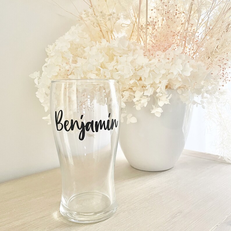 PERSONALISED BEER GLASS Groom Gift Best Man Gift Ideas Etsy Australia