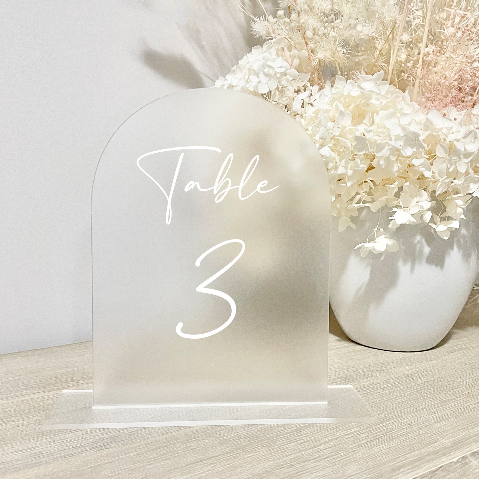 WEDDING TABLE NUMBERS Acrylic Table Numbers Arch Table Etsy Australia