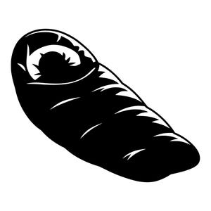 Sleeping Bag SVG - Bedroll Camping Hiking Backpacking Printable Clip Art Cut File, Instant Download, Commercial Use, svg png jpg eps pdf