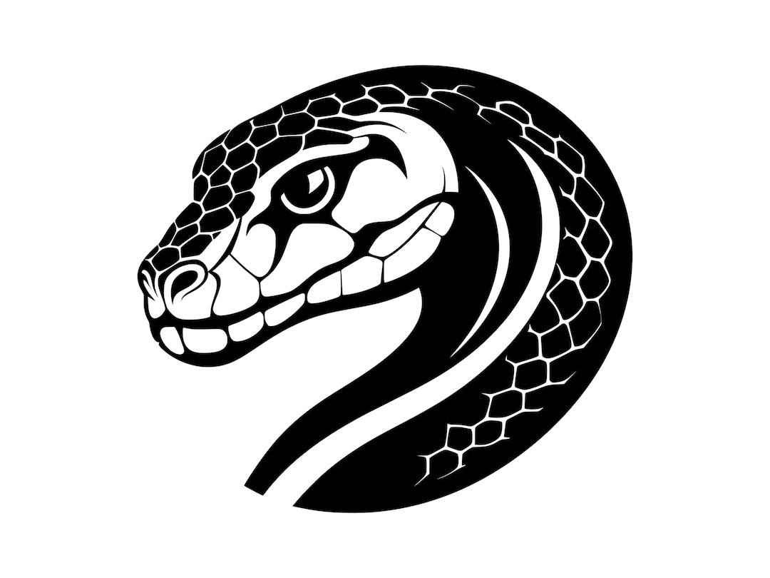 Snake SVG - Reptile Animal Cobra Python Viper Serpent Printable Clip ...