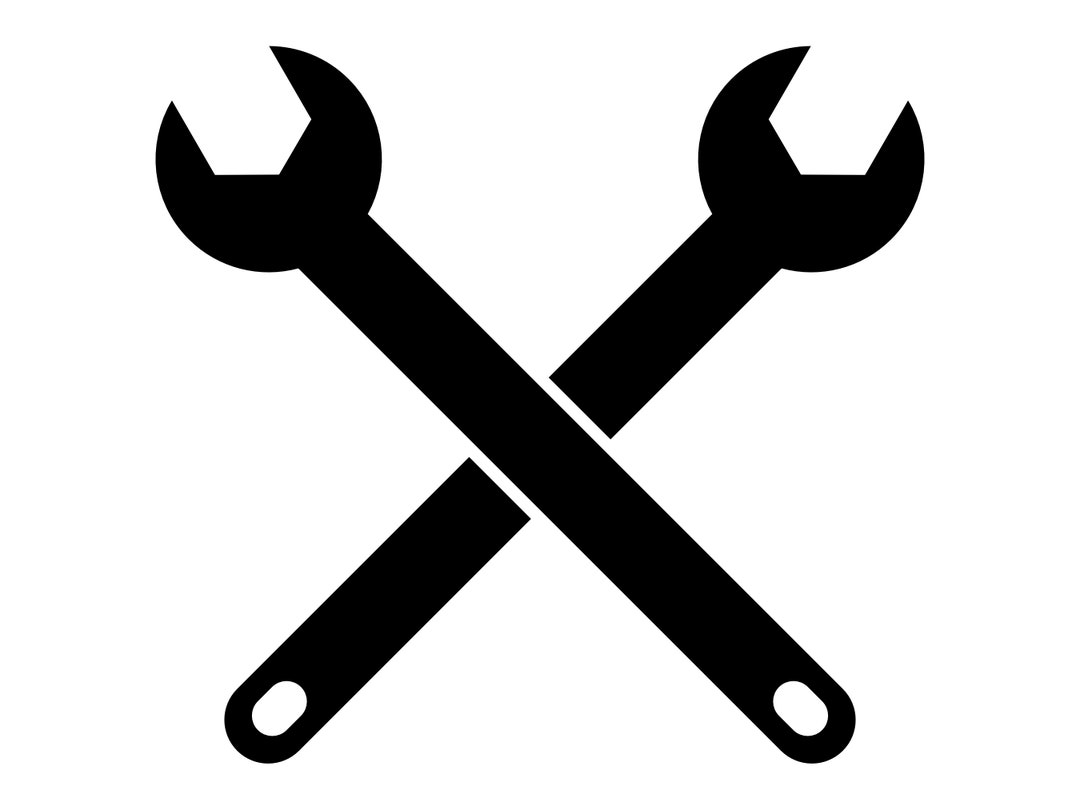 Wrench SVG, Wrenches Silhouette, Spanner Clipart, Wrench Cut File ...