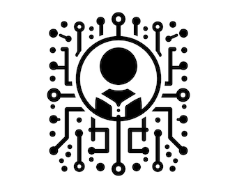 Knstliche Intelligenz Symbol SVG AI Gehirn Computer Chip Zentraleinheit  Symbol Zeichen Grafik Clipart Vektor Cricut Digitaler Download png jpg eps  pdf ai - Etsy.de