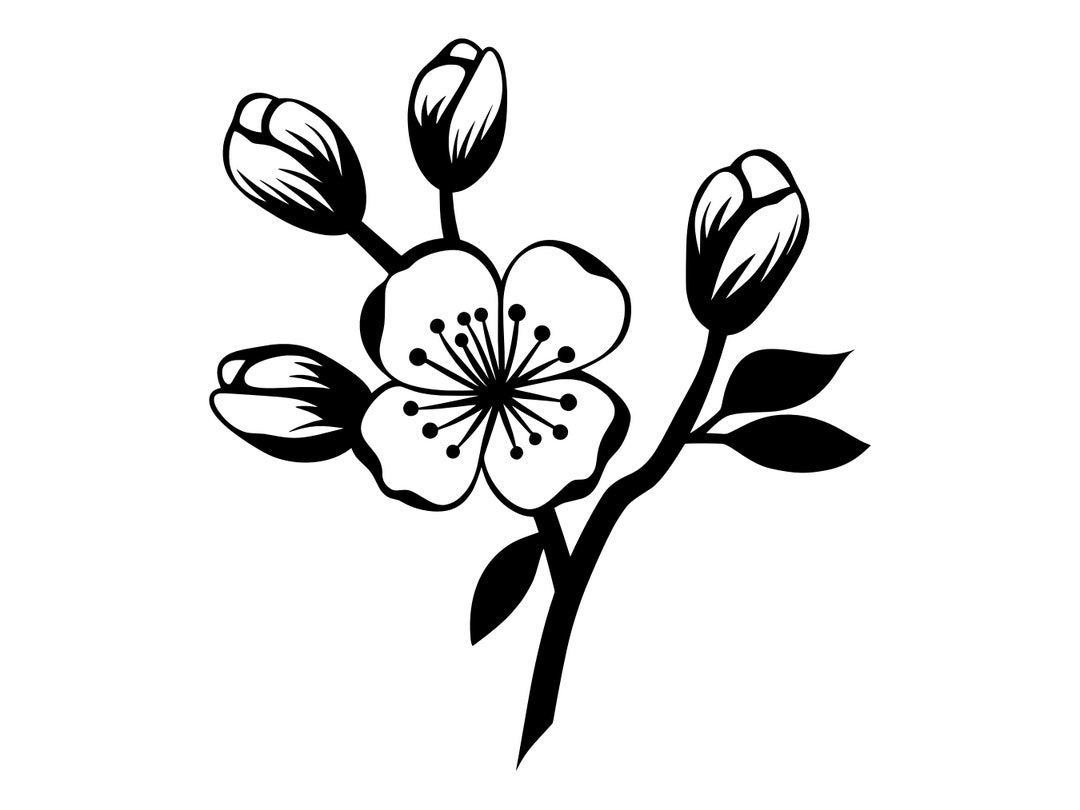 SAKURA リボンフラワープリント BLACK il_1080xN.5693355061_4m6o.jpg