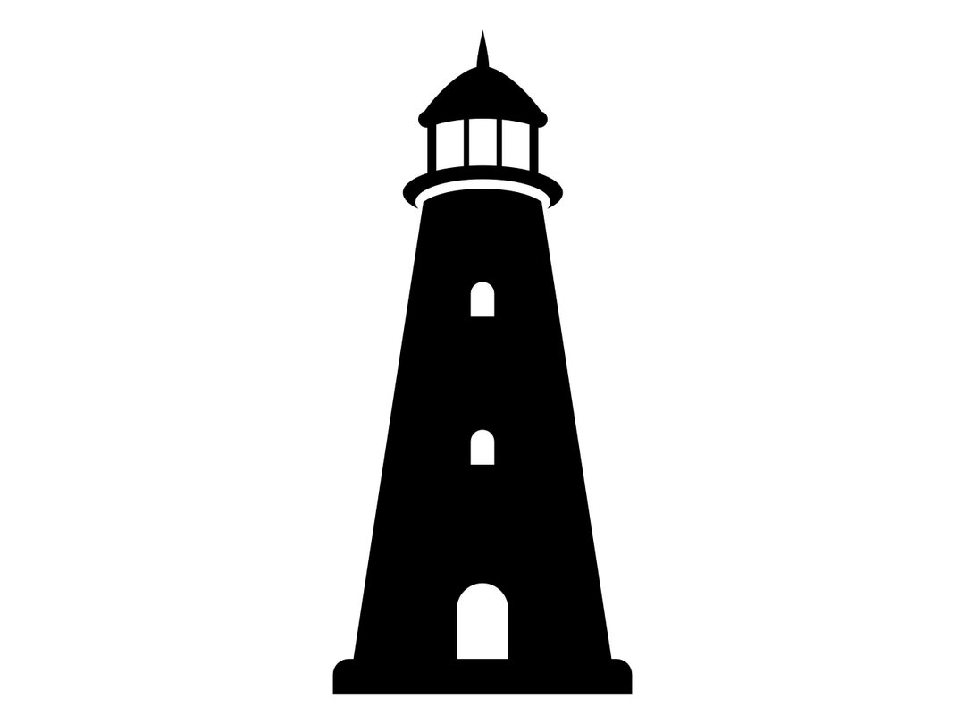 Lighthouse SVG, Lighthouse Silhouette, Lighthouse Clipart, Lighthouse