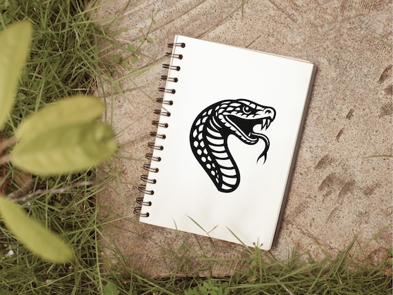 Snake Head SVG - Snake Fangs Cobra Python Reptile Animals