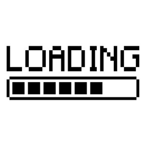 Ladebalken SVG - Retro Pixel Ladesymbol 8 Bit Videospiel Fortschrittsbalken Druckbare Clip Art Cut Datei, Sofort Download, kommerzielle Nutzung