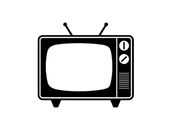 Old Fashion Tv Clip Art