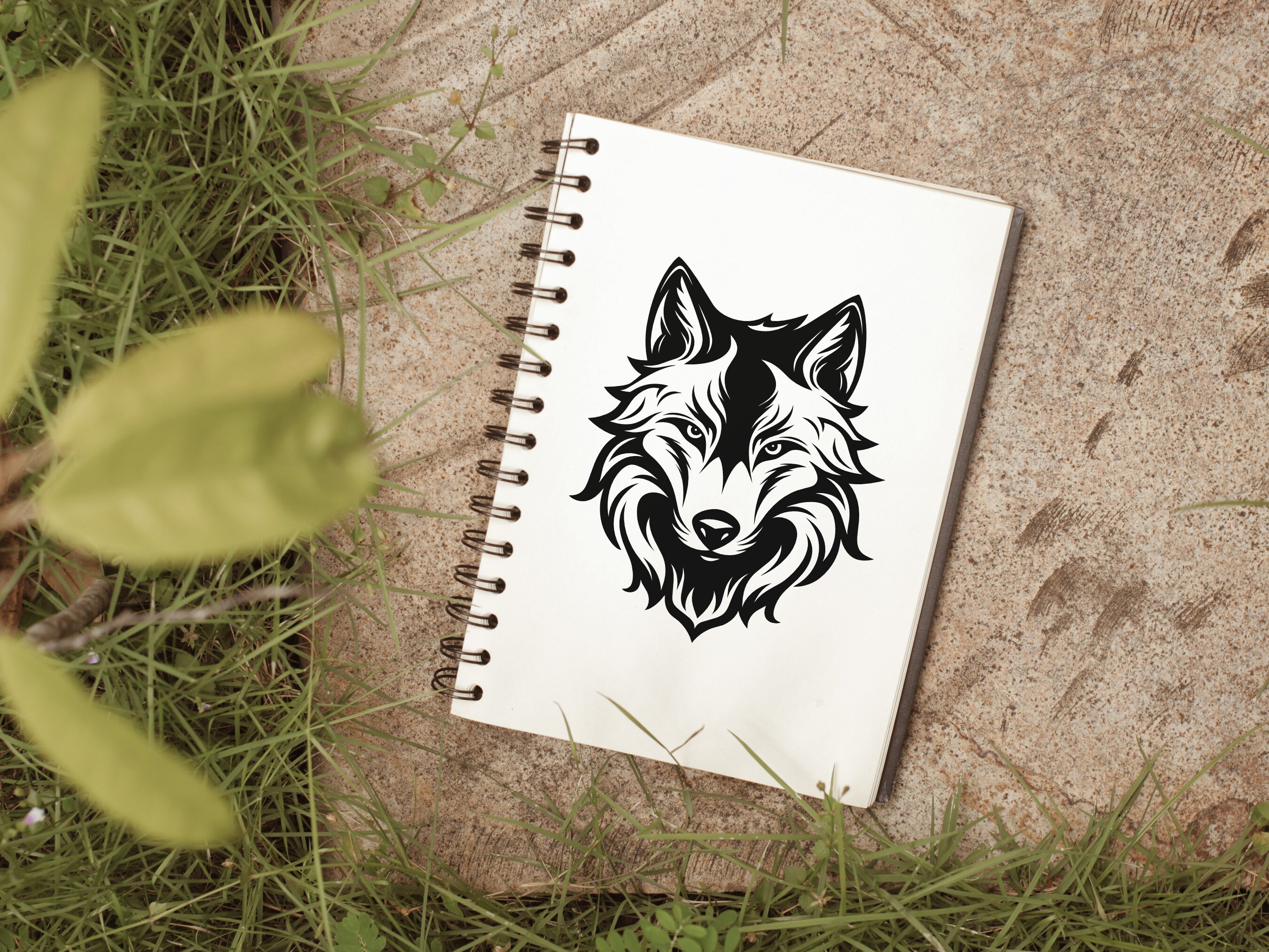 Wolf SVG - Wolves Head Predator Animals Printable Clip Art Cut
