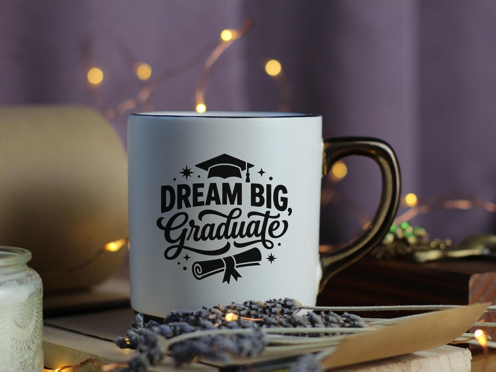 Dream Big Graduate SVG - Graduation Quote Senior Class of 2026 College ...