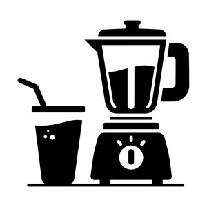 Blender SVG - Smoothie presse-agrumes robot culinaire mixeur Clip Art imprimable couper fichier, téléchargement immédiat, usage commercial, svg png jpg eps pdf