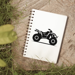Quad Bike SVG - Offroad Motorbike Four Wheeler ATV Silhouette Clip Art Cut File, Instant Download, Commercial Use, svg png jpg eps pdf image 4