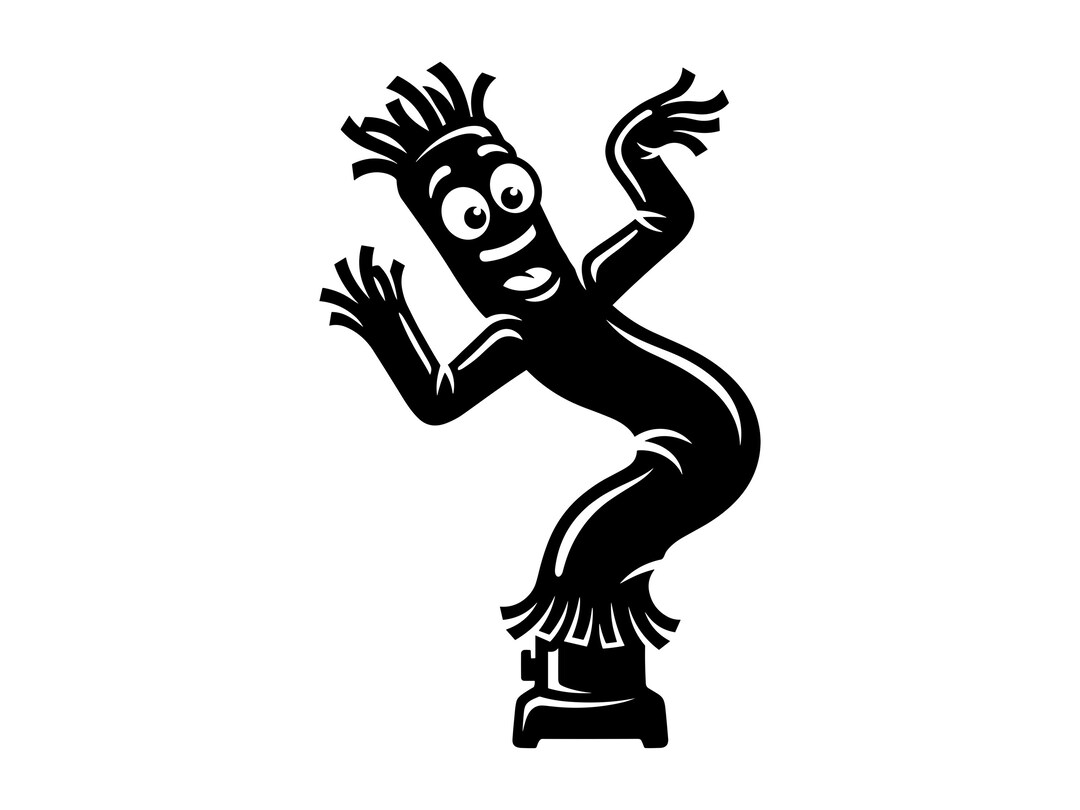 Inflatable Tube Man SVG - Wacky Waving Air Dancer Fly Guy Car Lot Wind ...