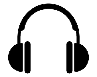 Headphones Outline - Etsy Australia